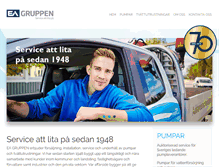 Tablet Screenshot of eagruppen.se